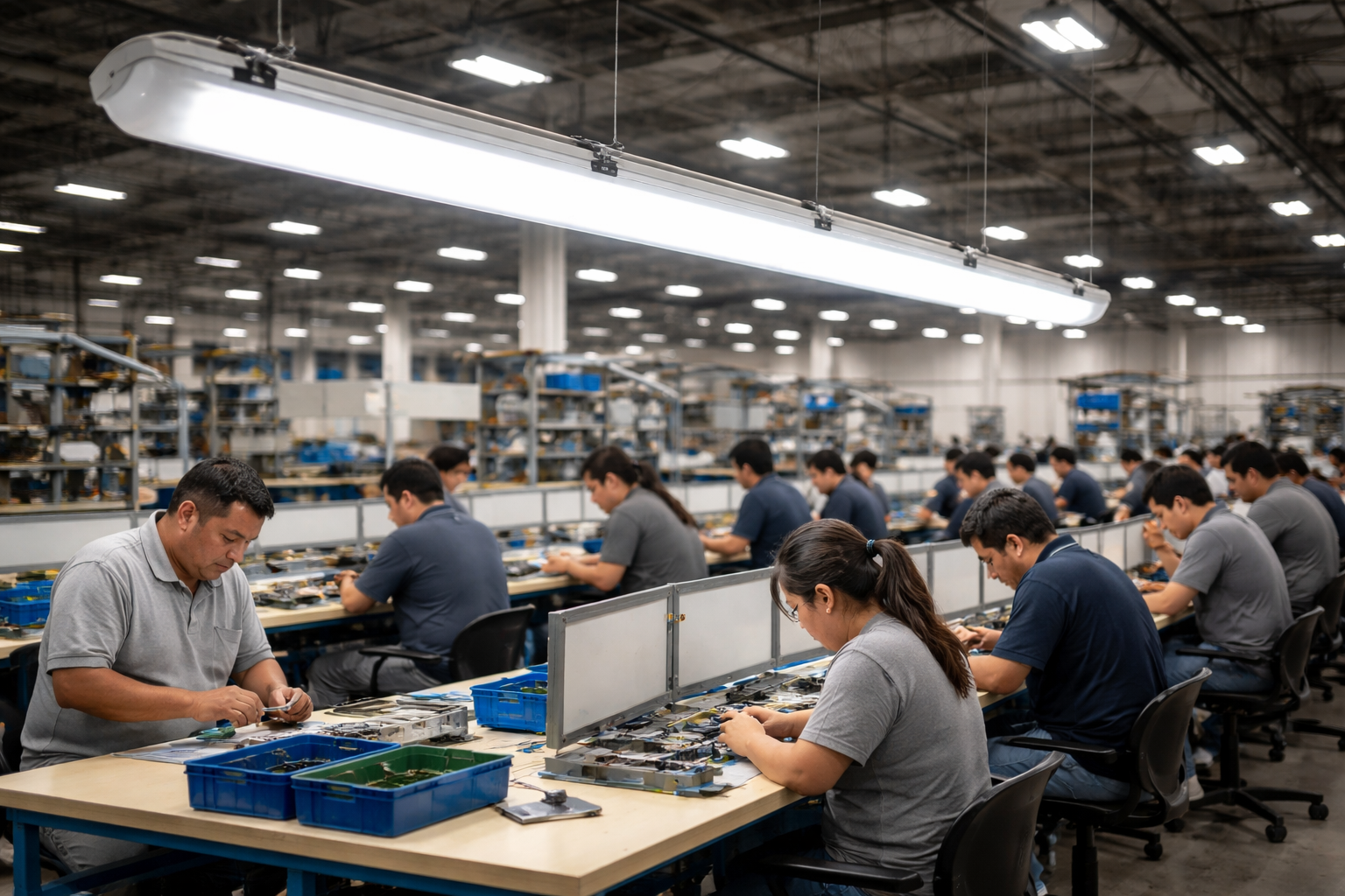 Luminaria lineal industrial ALR 55W